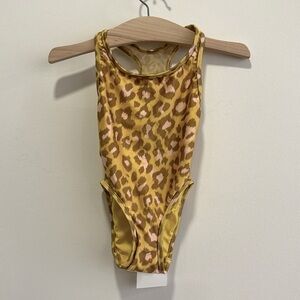 Zimmermann kids swim leopard size 1